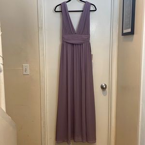 NEW Lulu’s Heavenly Hues Maxi Dress in Dusty Purple Small